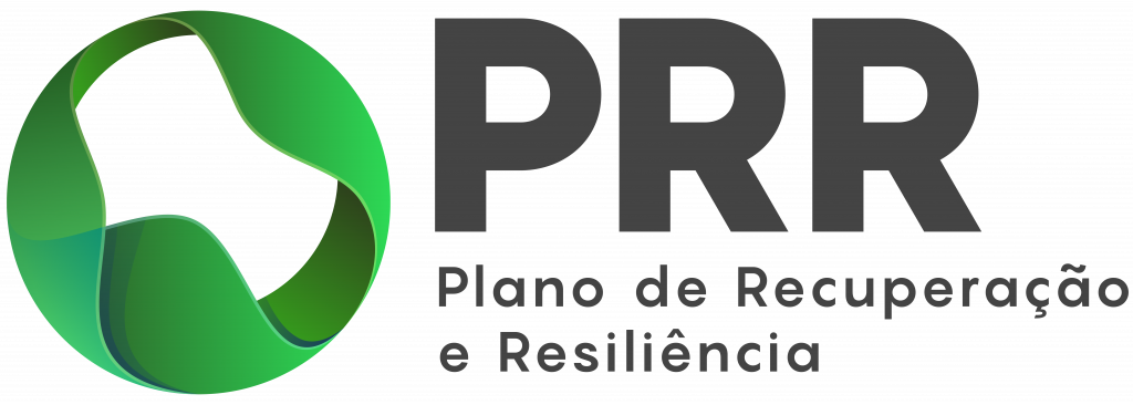 logo PRR - plano de recuperação e resiliência